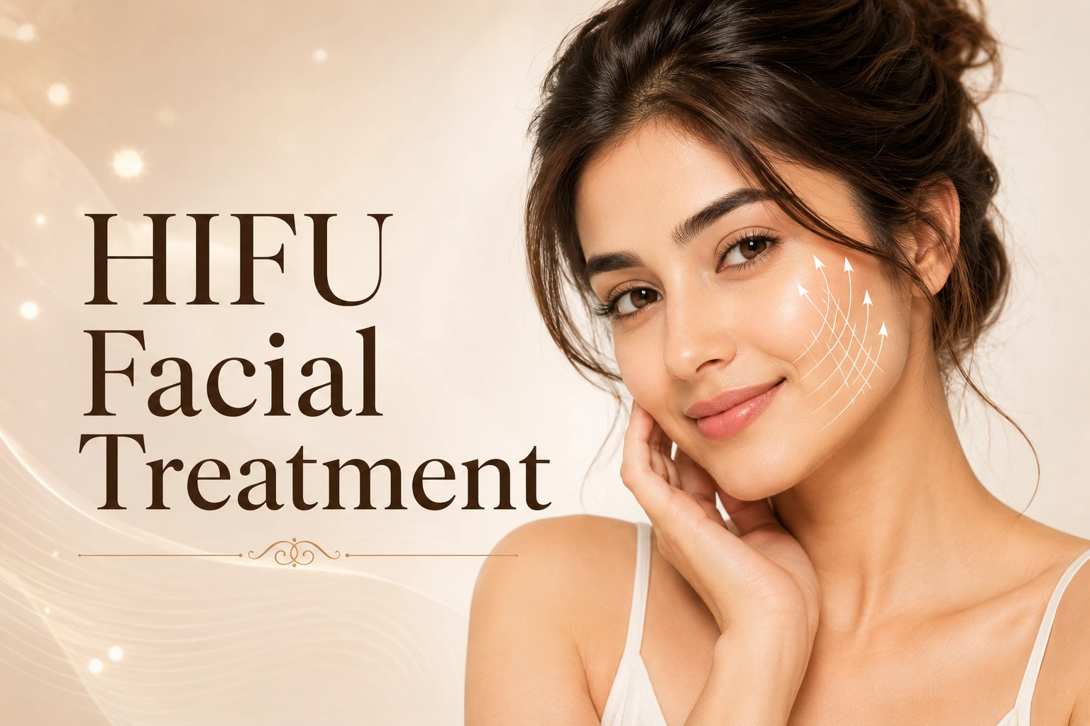 HIFU facial treatment Andheri West Mumbai DermaCute aesthetic clinic non surgical facelift