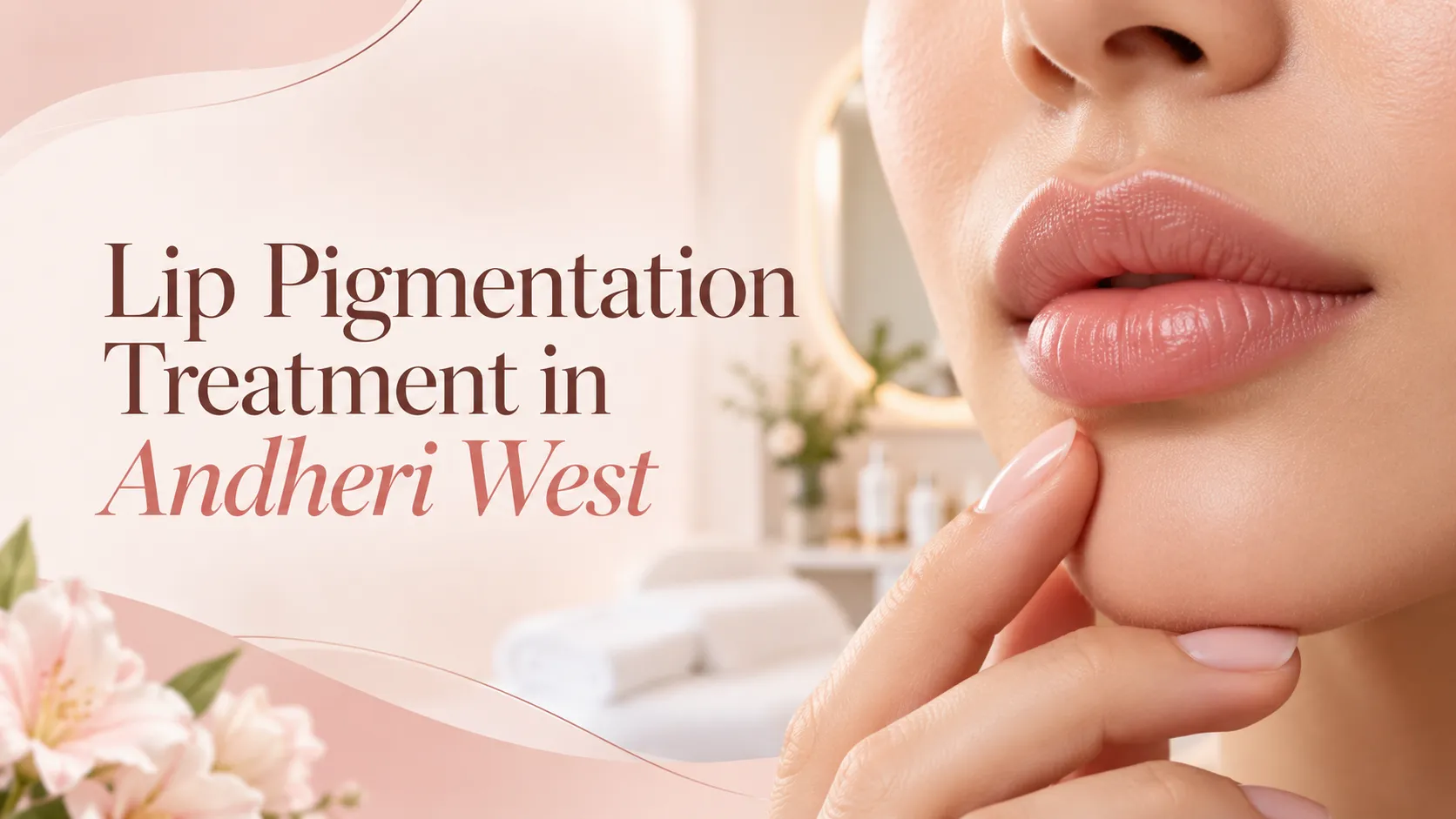 Dermatologist providing lip pigmentation treatment in Andheri West using advanced skincare technology